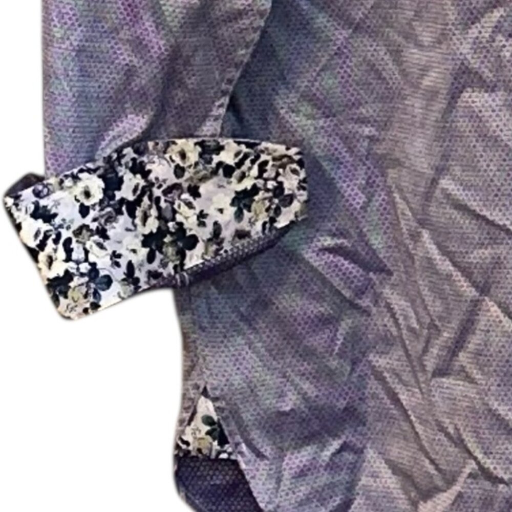 Ted Baker Endurance Long Sleeve Button Up Dress Shirt Flip Cuff Size 15.5 32/33 - Picture 4 of 9